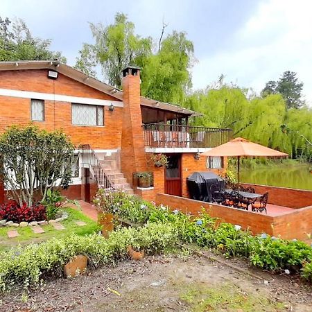 Hacienda Moncora Cabana Lago P 1 El Rosal Eksteriør billede